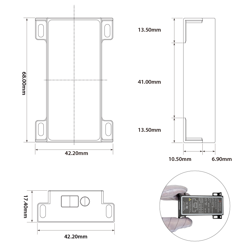 Industrial Laser Distance Sensor - Nowy laserowy czujnik pomiaru odległości LDL-P4