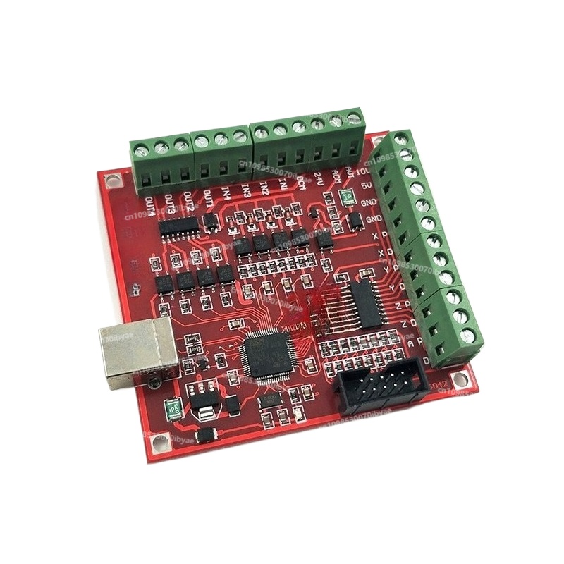 Breakout Board Mach3 - Płytka rozszerzająca MACH3 100Khz, 4-osiowy kontroler