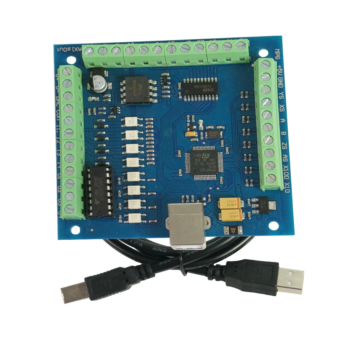 Breakout Board Mach3 - Karta kontrolera ruchu CNC MACH3 4-osiowa