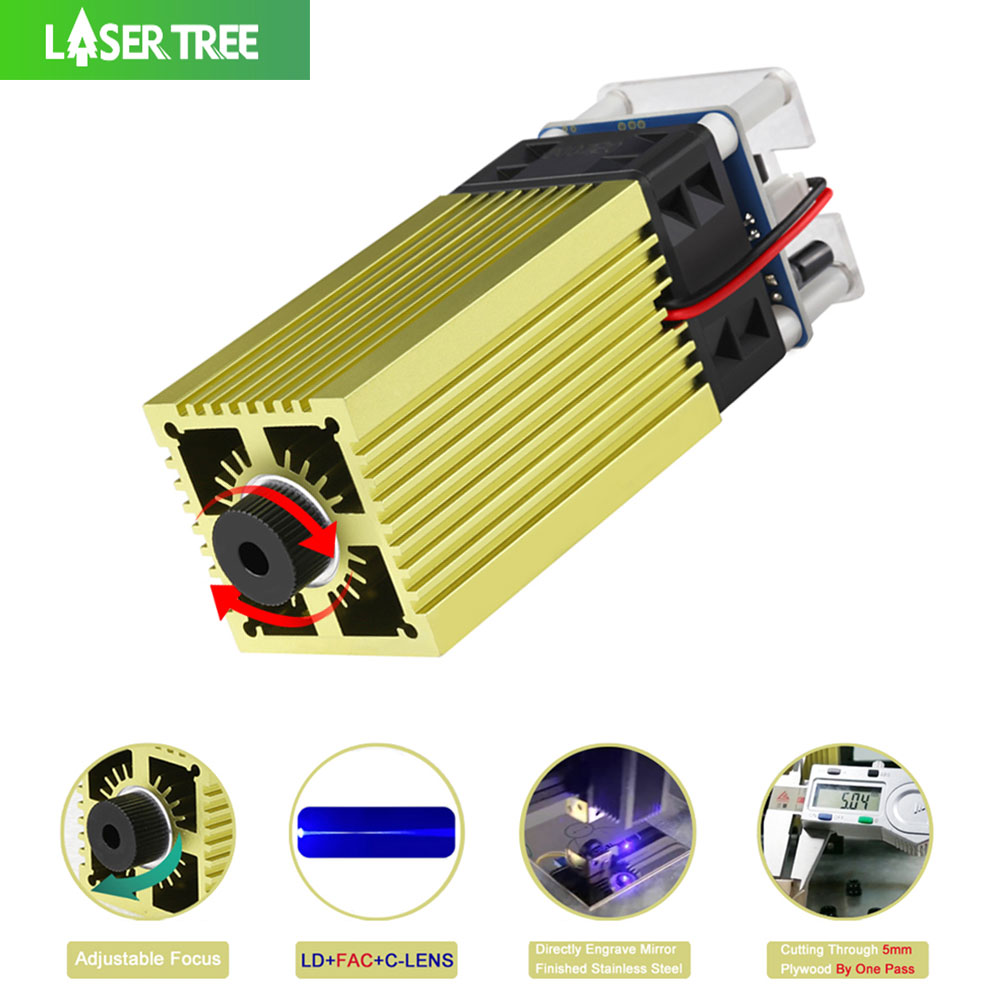 Industrial Laser Cutter - LASER TREE 4W 5W Moduł laserowy