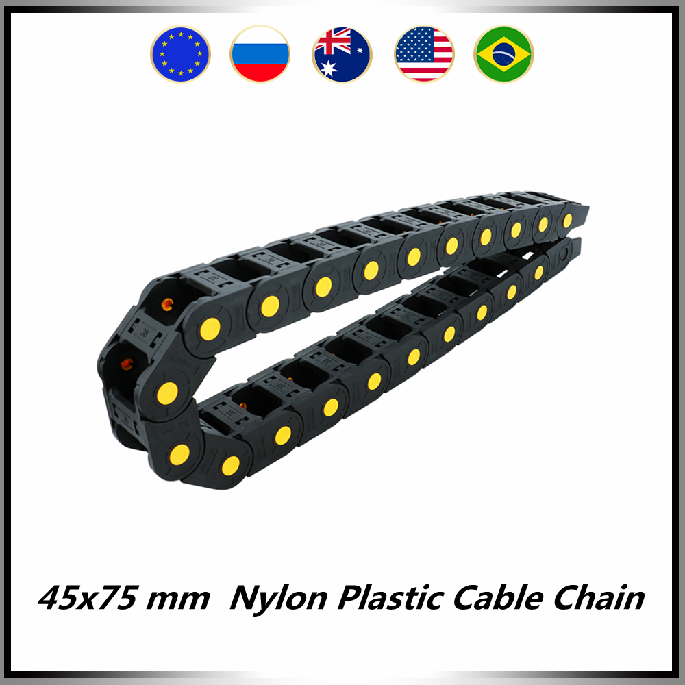 Drag Chain Cnc - 45x75 mm 45*75 mm Nylonowa prowadnica