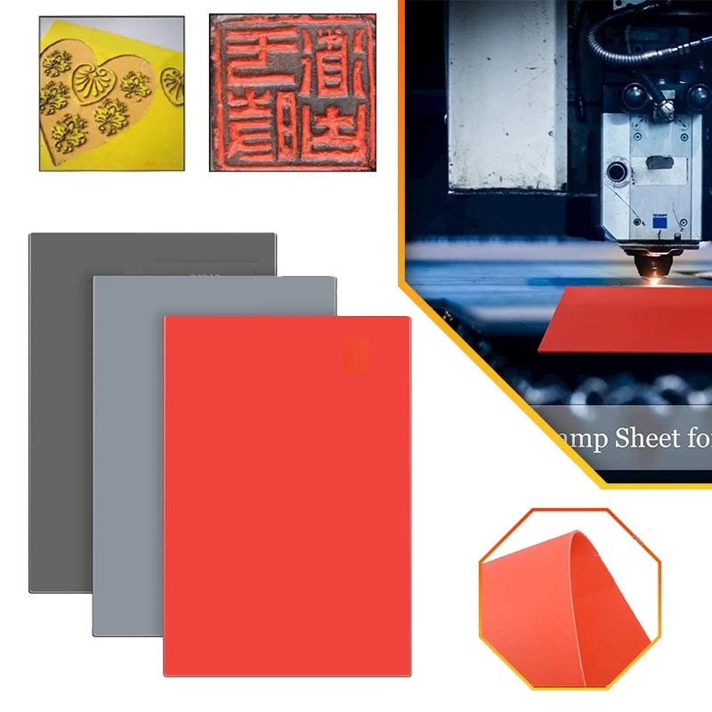 Industrial Laser Technology - A4 Mata gumowa DIY Materiał do