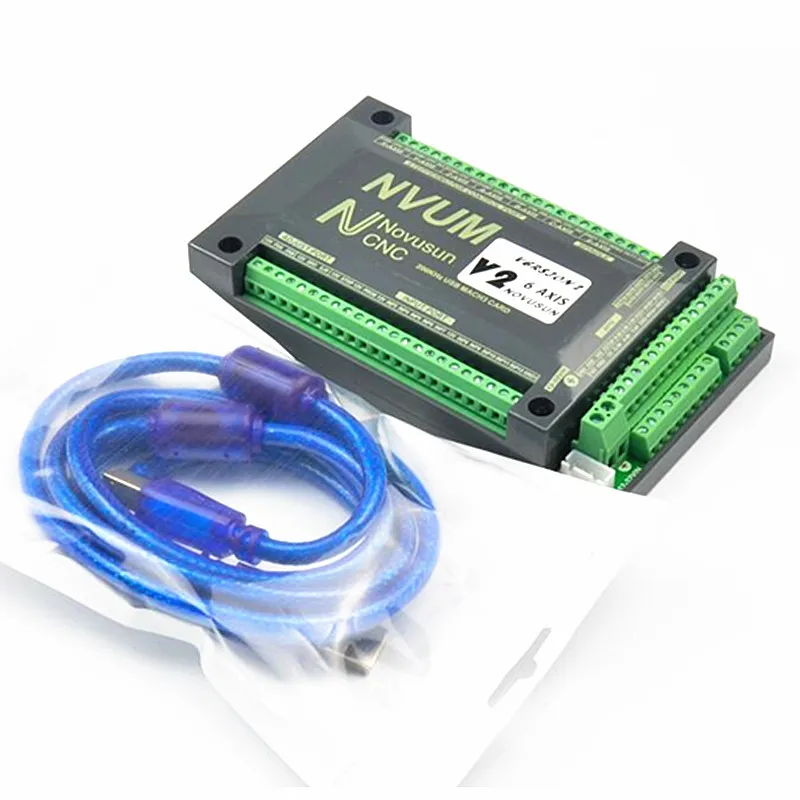 Breakout Board Mach3 - NVUM 4-osiowa karta USB Mach3 300KHz