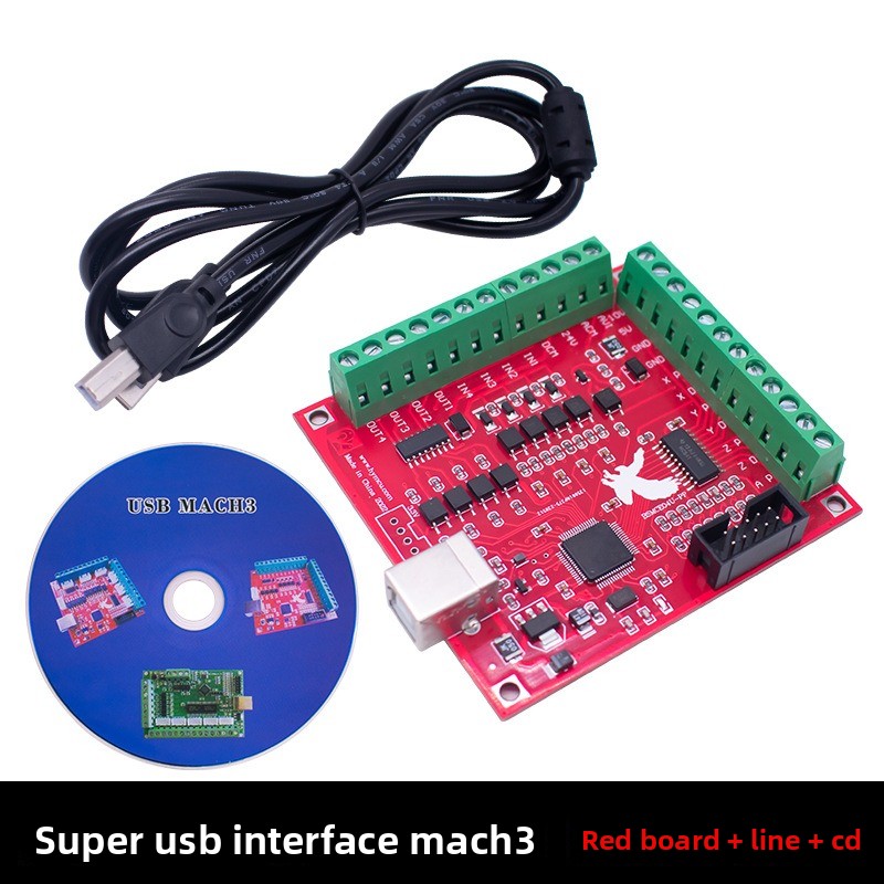Breakout Board Mach3 - Płytka breakout CNC USB MACH3 100Khz