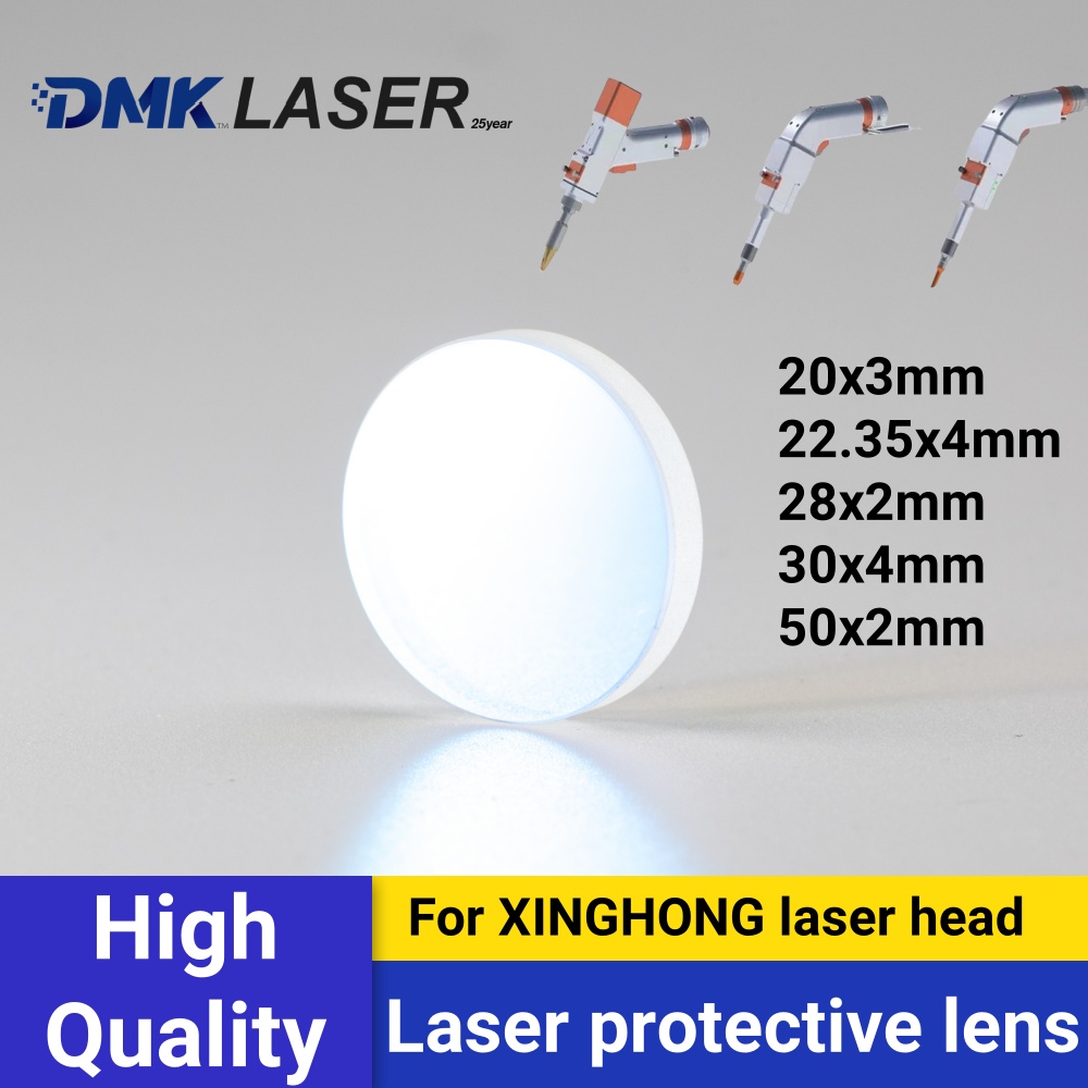Industrial Laser Head - Soczewki ochronne laserowe DMK XINGHONG 20*3