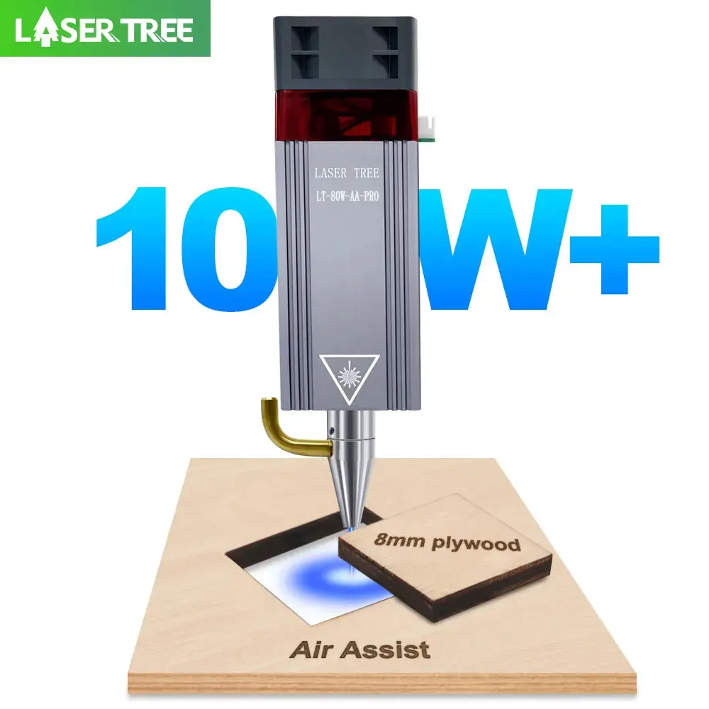 Industrial Laser Cutter - LASER TREE 10W moc optyczna 80W