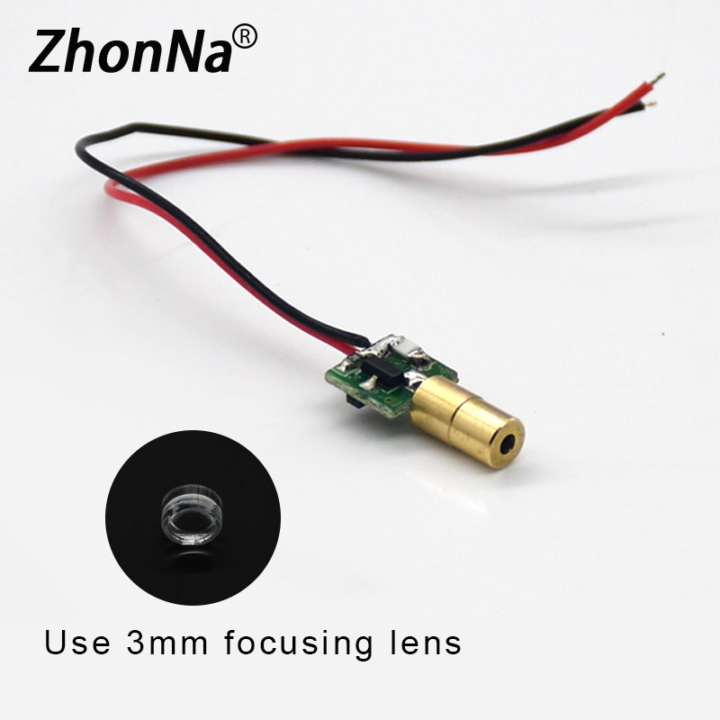 650nm 5mW Czerwony moduł laser – Industrial Laser Head recenzja i cena