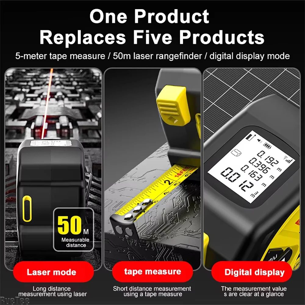 Laserowa miarka zwijana 5M z ł – Industrial Laser Distance Sensor recenzja i cena