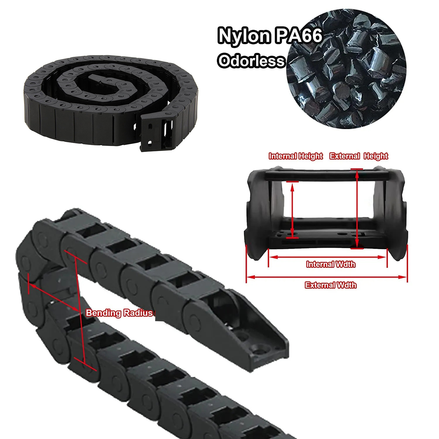 Łańcuch prowadzący kable 10x15 – Drag Chain Cnc recenzja i cena