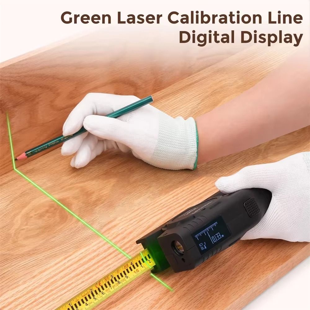 Laserowa miarka 3-w-1, zwijana – Industrial Laser Distance Sensor recenzja i cena