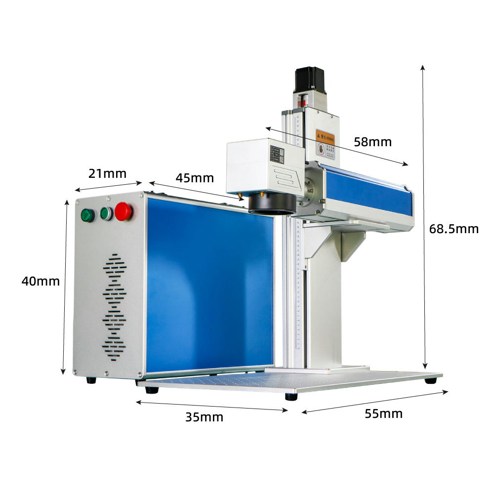 Laserowa grawerka światłowodow – Industrial Laser Engraver For Metal recenzja i cena