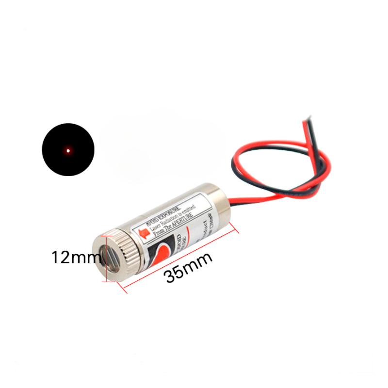 650nm 5mW Czerwony punkt / lin – Industrial Laser Head recenzja i cena