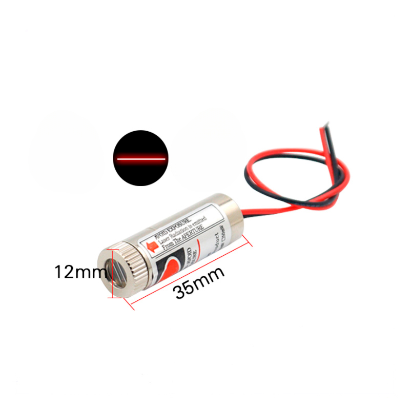 650nm 5mW Czerwony punkt / lin – Industrial Laser Head recenzja i cena