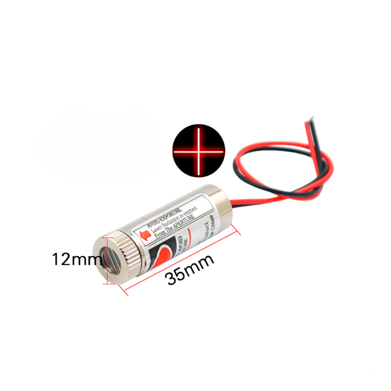 650nm 5mW Czerwony punkt / lin – Industrial Laser Head recenzja i cena