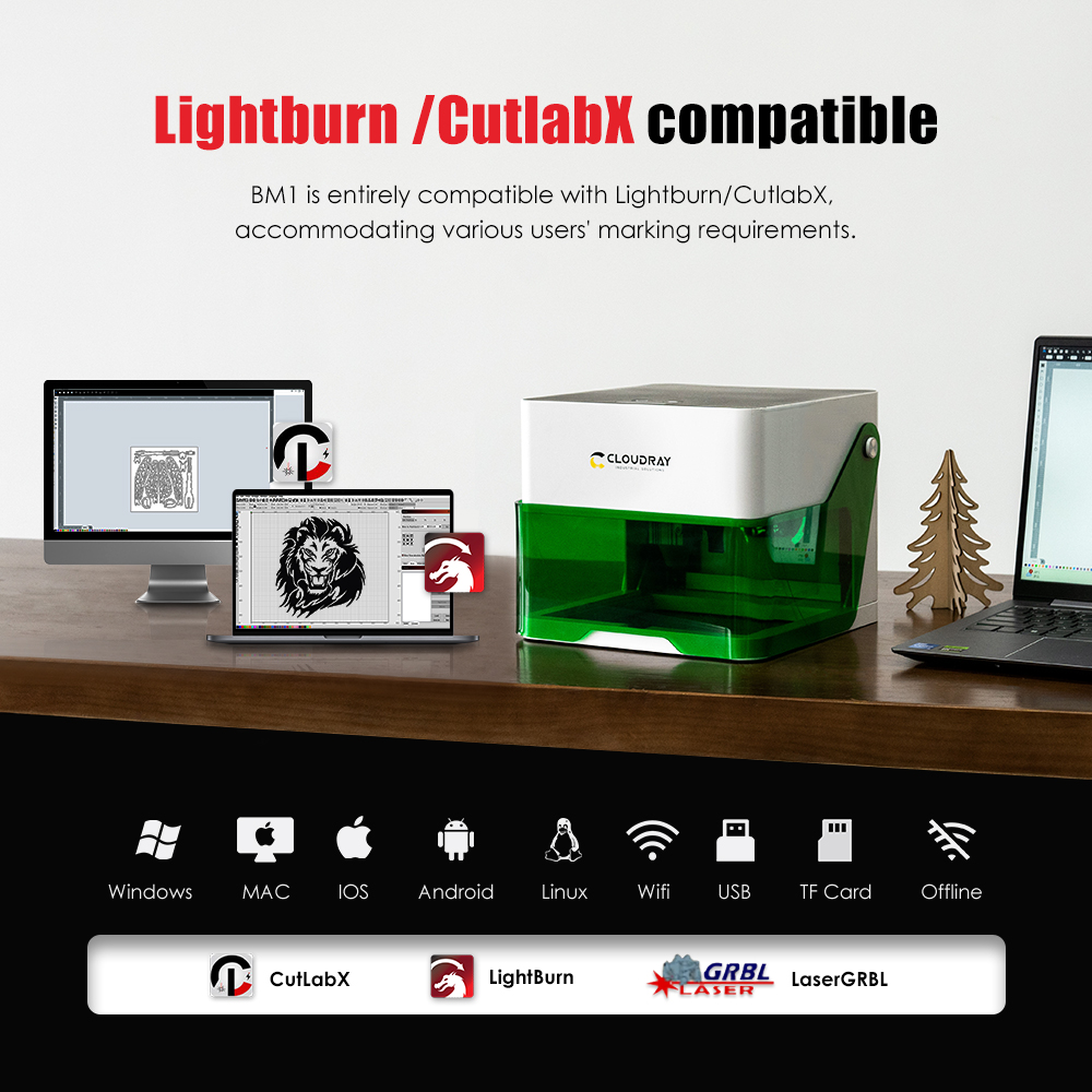 Cloudray 5000mw CNC Mini grawe – Industrial Laser Technology recenzja i cena