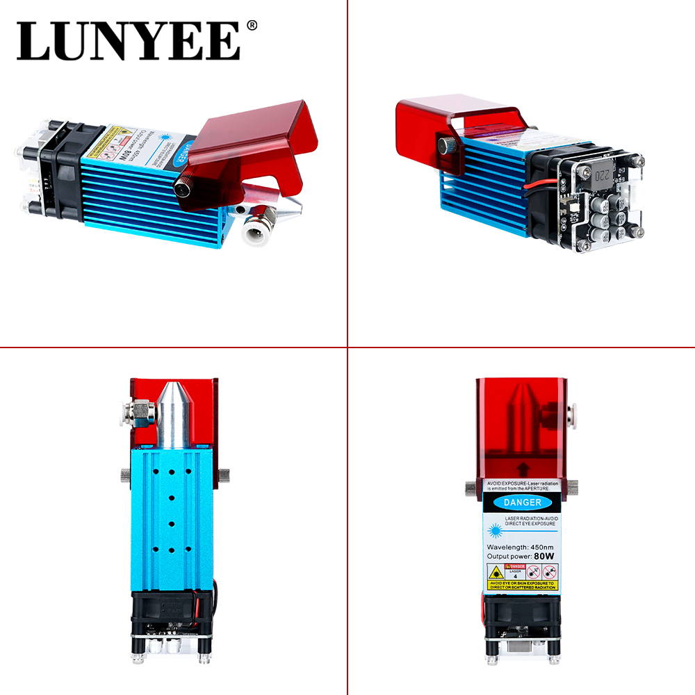 LUNYEE Laser Module 80W 40W Wi – Industrial Laser Cutter recenzja i cena
