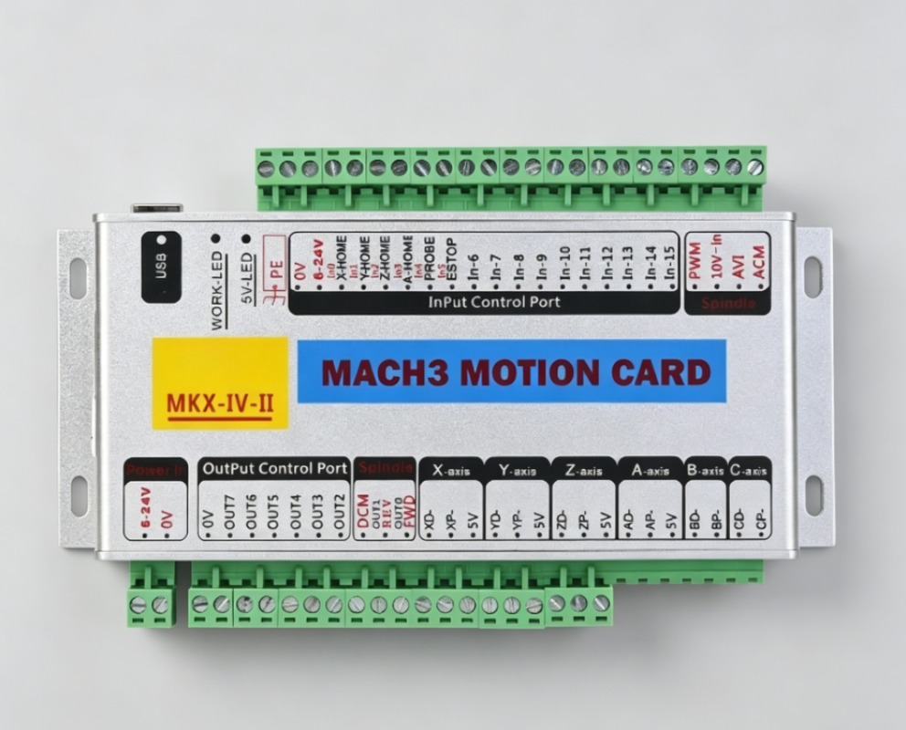 Karta ruchu USB MK4-IV 4-osiow – Breakout Board Mach3 recenzja i cena