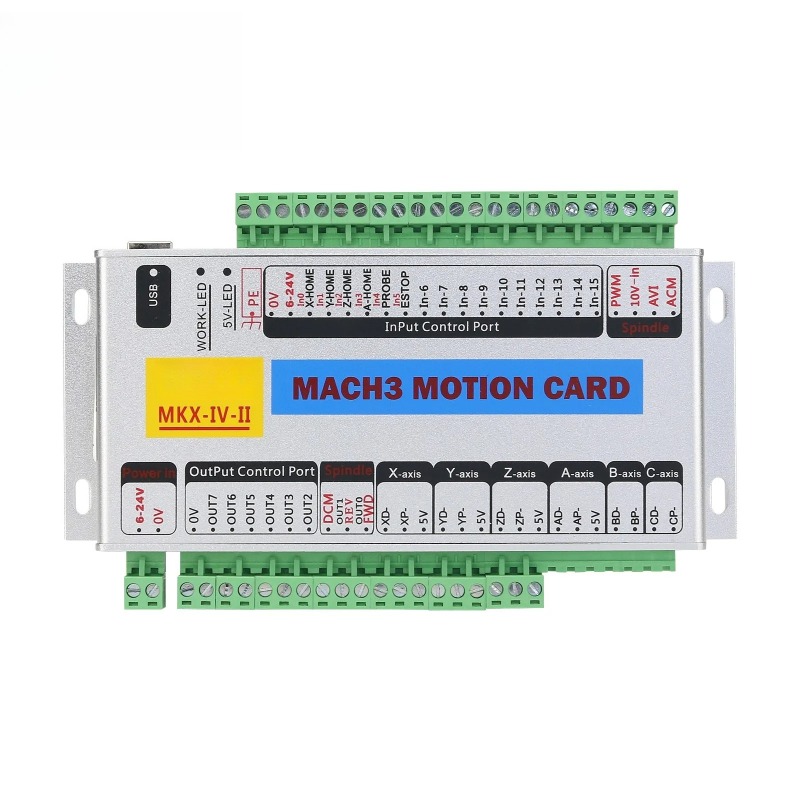 Karta ruchu USB MK4-IV 4-osiow – Breakout Board Mach3 recenzja i cena
