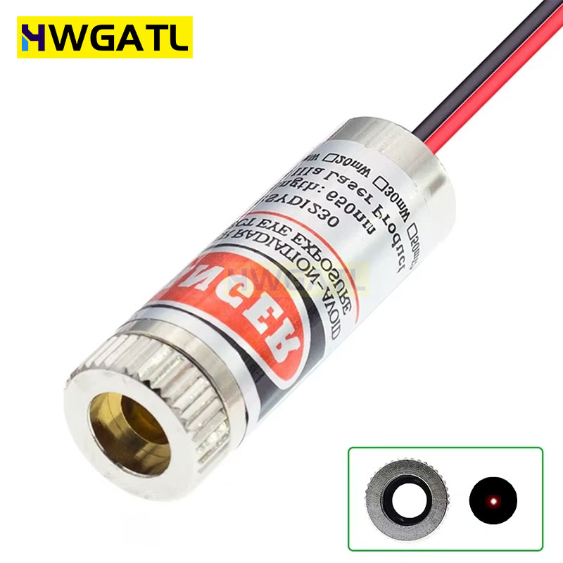 650nm 5mW Czerwony punkt / lin – Industrial Laser Head recenzja i cena