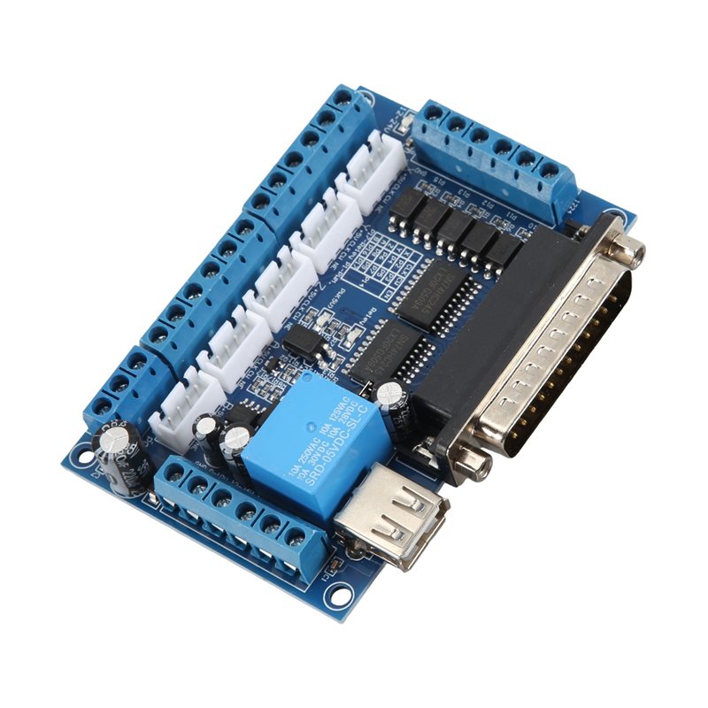 Płyta sterownicza AT05 MACH3 d – Breakout Board Mach3 recenzja i cena