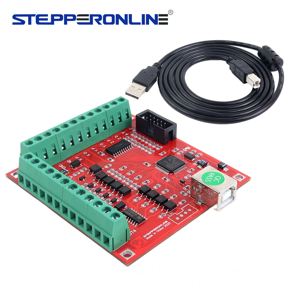 4-osiowy kontroler USB CNC Bre – Breakout Board Mach3 recenzja i cena