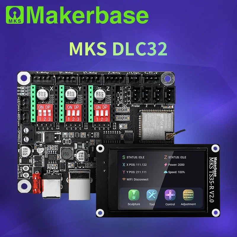 Kontroler Makerbase MKS DLC32  – Industrial Laser Technology recenzja i cena
