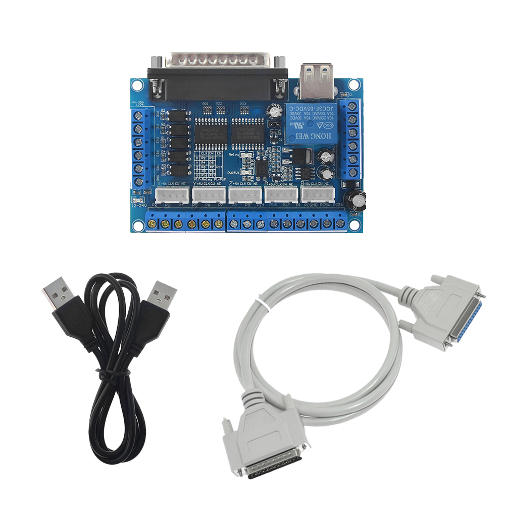 5-osiowy tabliczka zaciskowa C – Breakout Board Mach3 recenzja i cena