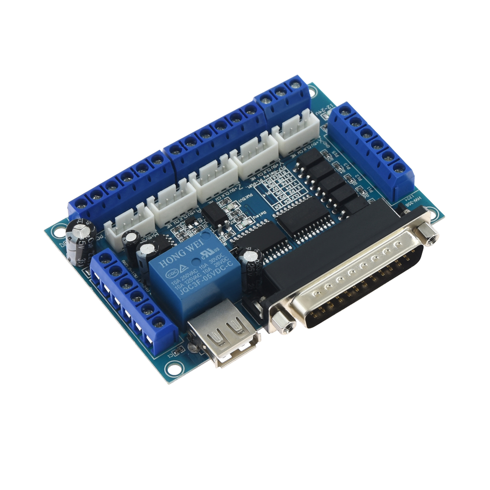 5-osiowy tabliczka zaciskowa C – Breakout Board Mach3 recenzja i cena
