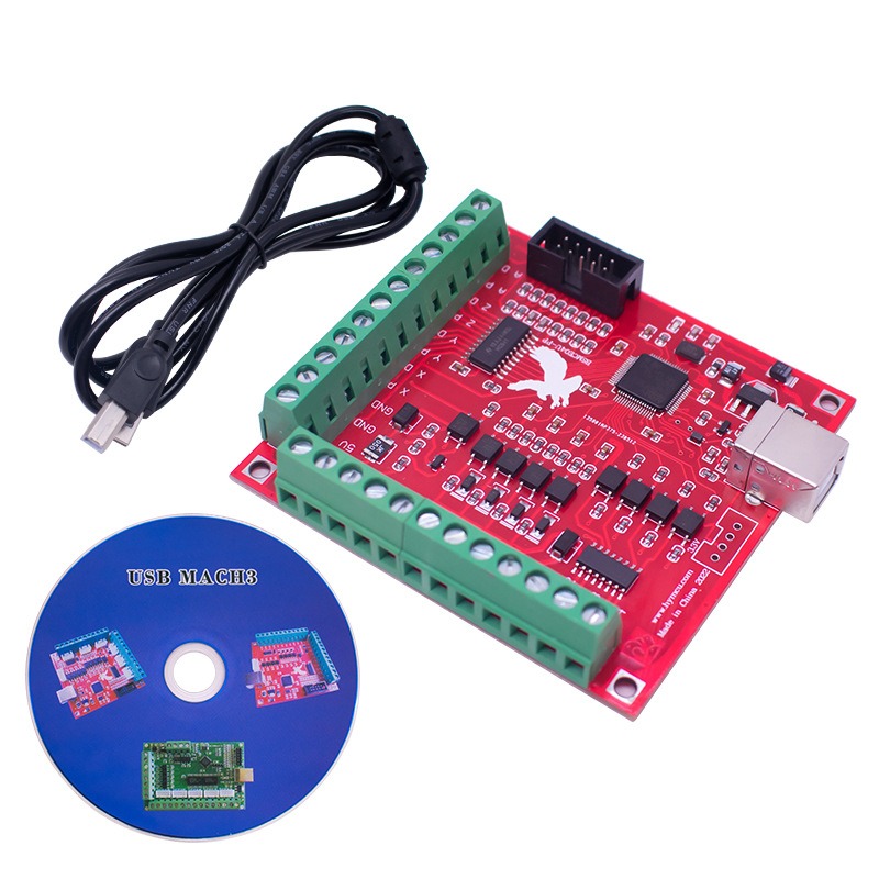 Płytka breakout CNC USB MACH3  – Breakout Board Mach3 recenzja i cena